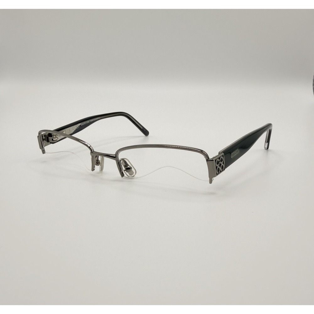 Coach Maeve 1024 (Dark Gunmetal) Half Rim‎ Eyeglasses Frames Only 48•18•130